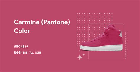 Carmine (Pantone) color hex code is #BC4869