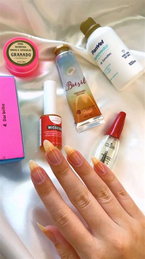 Dicas para ter unhas lindas Unhas saudáveis Unhas compridas