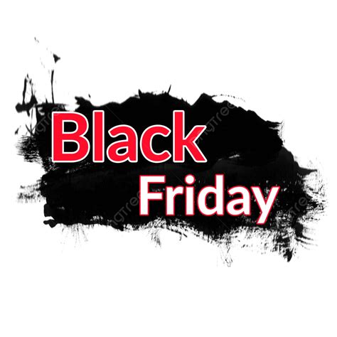 Black Friday Brush Stroke Banner Black Friday Brush Stroke Brush Png