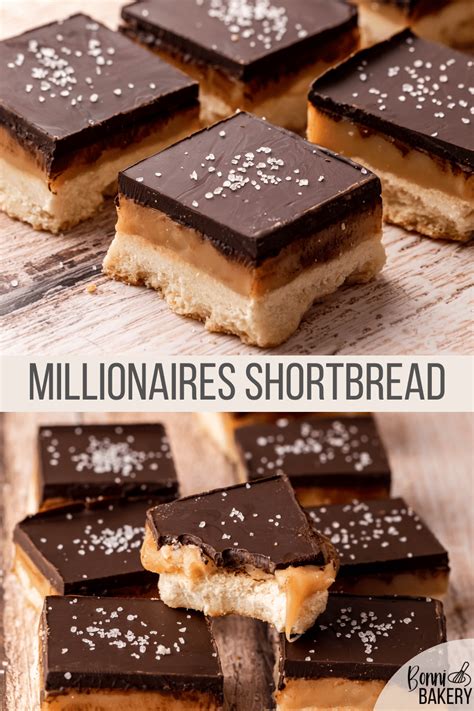 Millionaires Shortbread Caramel Shortcake Bonni Bakery Recipe