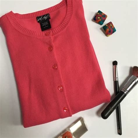 Hot Pink Button Down Cardigan New Years 10 Clearance Sale