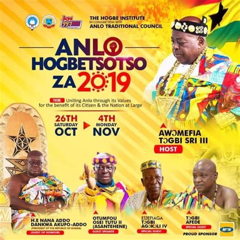 Visit Ghana - Hogbetsotso Za festival