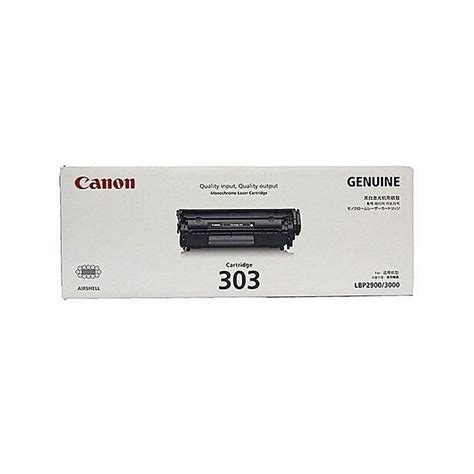 Black Ink Canon Toner Cartridge For Printer Model Namenumber 303 At