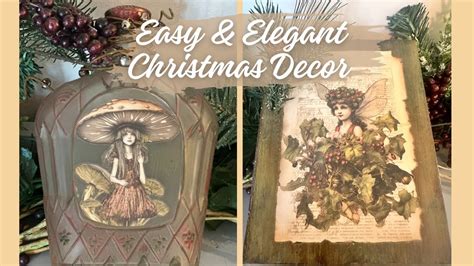 Magical DIY Christmas Decor Transform Your Home With IOD S Fairy Merry