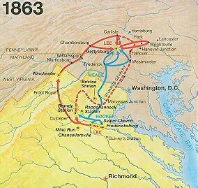 Civil War Summary Of Events And Battles With Maps