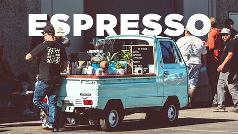 Making Espresso On A Tiny Japanese Truck Kei Trucks And Coffee At