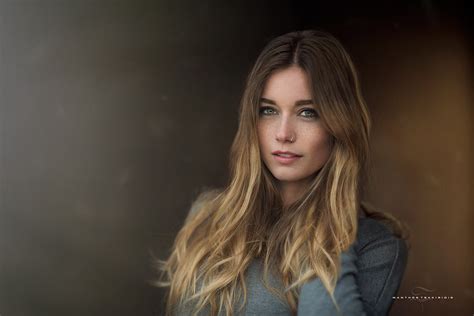 Women Nose Rings Portrait Women Outdoors Depth Of Field Blonde