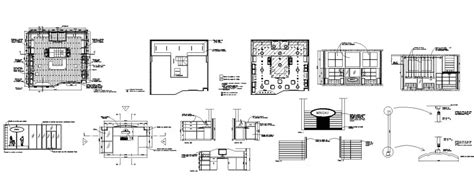 Office Building Structure With Furniture Detailing 2d View Layout Dwg File Artofit