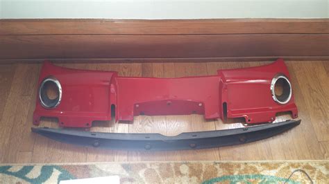 Fs For Sale F S Rear Exhaust Valance W Chrome Bezels Original