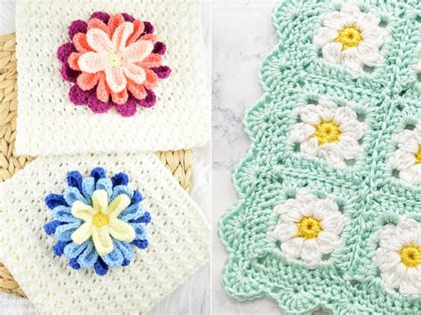 Flower Crochet Blanket Pattern Atelier Yuwa Ciao Jp