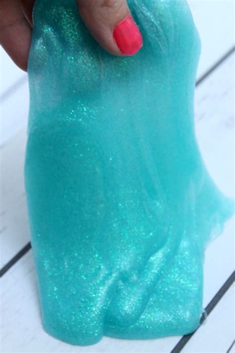 Easy Mermaid Slime Diy Tutorial Sensory Play Idea Mermaid Slime Easy