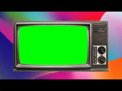 Футаж хромакей телевизор. - YouTube