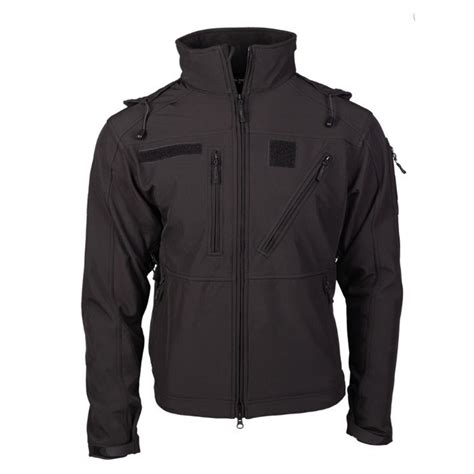 Kurtka Softshell SCU 14 Mil tec Czarna 10864002 czarny ODZIEŻ