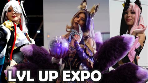 LVL UP EXPO 2023 COSPLAY MUSIC VIDEO 4K ANIME COMICS COSPLAY