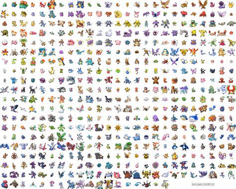 Pokemon Hg Ss Sprites By Chrisx698 On Deviantart