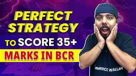 Ultra Pro Strategy To Score 35 Marks In BCR CA FOUNDATION YouTube