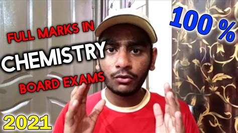 CHEMISTRY PAPER GUIDE How To Get Full Marks In Chemistry Exams YouTube