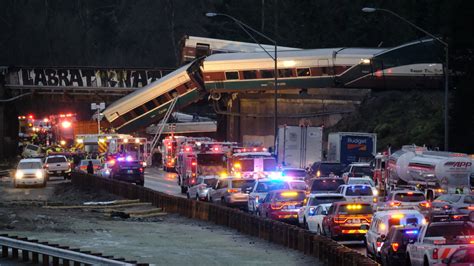 Multiple People Dead After Train Derails In Washington State The New York Times