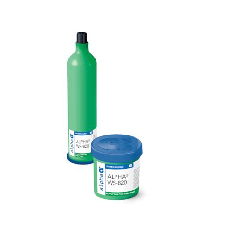 Alpha Ws Solder Paste Sac Water Soluble Ams Ltd