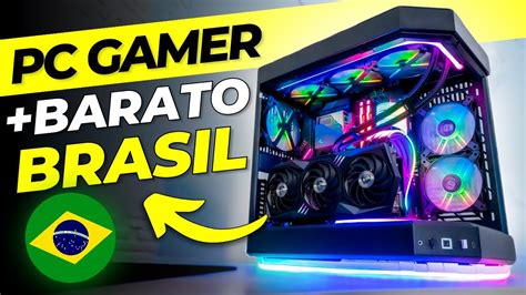 Montei O PC Gamer MAIS BARATO Do BRASIL 2023 RODA TUDO YouTube