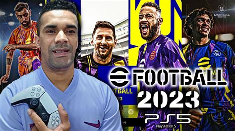 EFOOTBALL 2023 PS5 JBG AO VIVO CONFERINDO AS NOVIDADES E