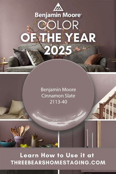 Meet Cinnamon Slate Benjamin Moore Color Of The Year Three