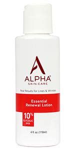 Alpha Skin Care Renewal Body Lotion With Glycolic Aha Oz