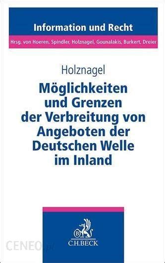 M Glichkeiten Und Grenzen Der Verbreitung Von Angeboten Der Deutschen