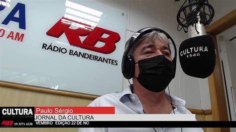 Jornal Da Cultura Rede Bandeirantes apresentação Paulo Sérgio