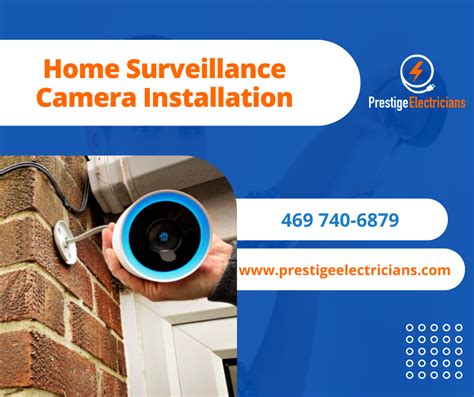 Home Surveillance Camera Installation - Prestige Electricians - Medium