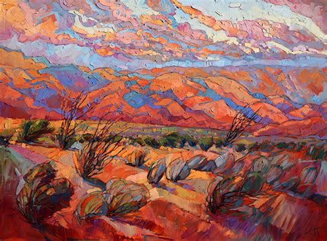 Dance Of The Sagebrush Painting By Erin Hanson