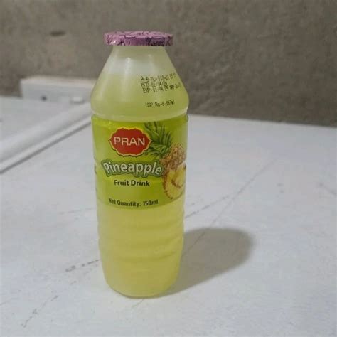 150ml Pran Pineapple Fruit Drink At Rs 8bottle Pran Litchi Drink In