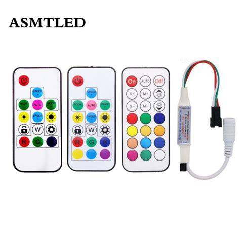 Dc V Dream Color Ir Rf Led Pixel Rgb Controller With Key Key