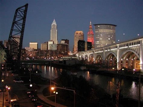 Cleveland Skyline Wallpapers Top Free Cleveland Skyline Backgrounds