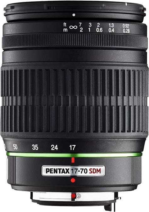 Pentax Obiettivo SMC DA 17 70 Mm F 4 AL IF SDM Nero Amazon It