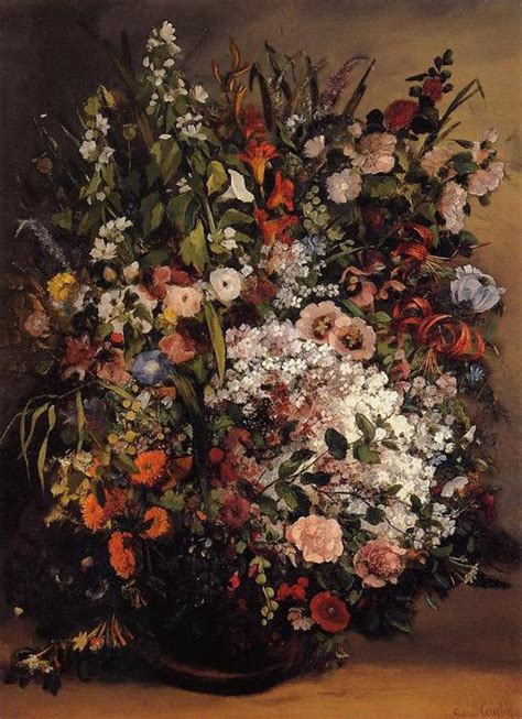 Reproductions D Art Bouquet De Fleurs De Gustave Courbet