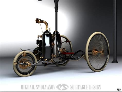 Steam Engine Bike Mikhail Smolyanov Steampunk Steampunk Motorcycle Steampunk Vehicle