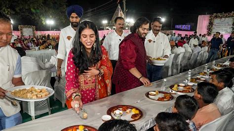 Anant Ambani Radhika Merchant S Pre Wedding Celebrations Begin With