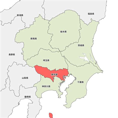 東京都の地図 Map It マップ・イット