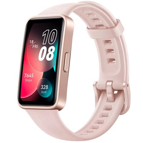 Bracelet Connectée Huawei Band 8 Rose SpaceNet Tunisie