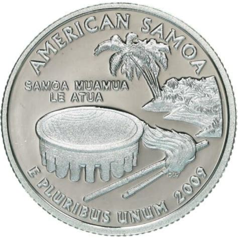 2009 S SILVER PROOF AMERICAN SAMOA - QUARTER - For Sale, Buy Now Online ...