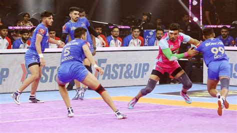 Match Highlights Jaipur Pink Panthers Vs Haryana Steelers December