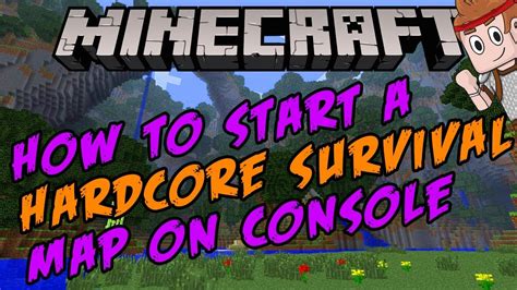 How To Kind Of Play Hardcore Survival Mode On Console Minecraft