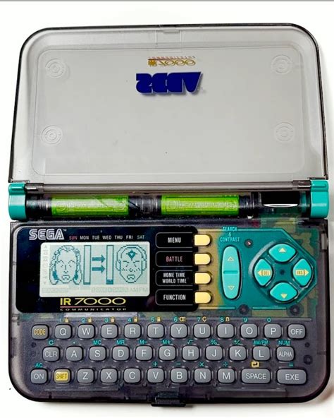 Playing The Only Game On The Sega Ir 7000 Communicator Rsega