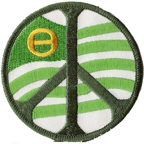 Peace Sign Ecology Flag Patch