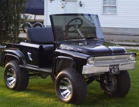 56 Ford F100 Truck Custom Golf Bronco Club Old Bronco Custom Golf Cart Bodies Custom Golf