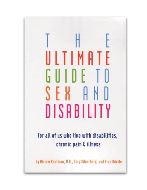 The Ultimate Guide To Sex And Disability 39048 05212 Lovers Lane