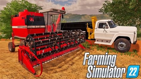 TERMINAMOS A COLHEITA DA SOJA PONTE FUNDA FARMING SIMULATOR 22