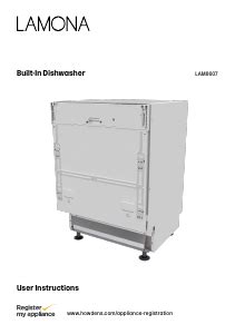 Manual Lamona LAM8607 Dishwasher