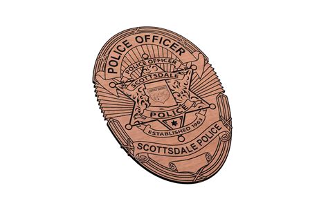 Scottsdale Police Badge SVG - Etsy